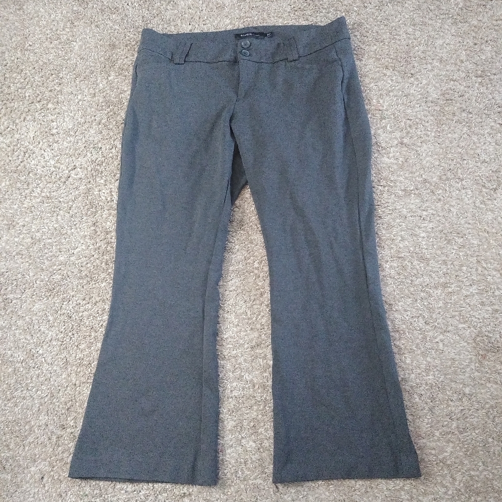 Gray Studio Torrid Dress Pants Stretch Flare Leg Size 18 Plus Size